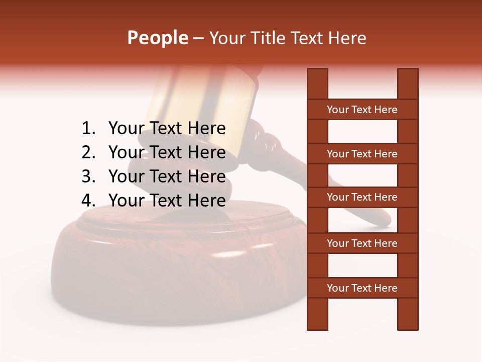 Authority Sentence Render PowerPoint Template