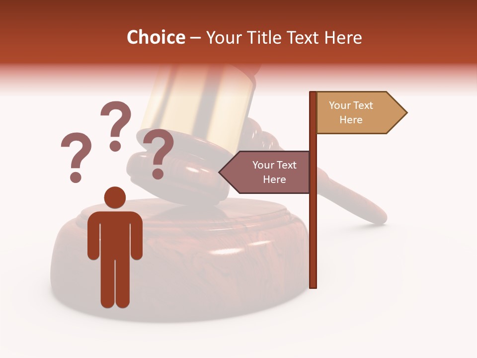 Authority Sentence Render PowerPoint Template