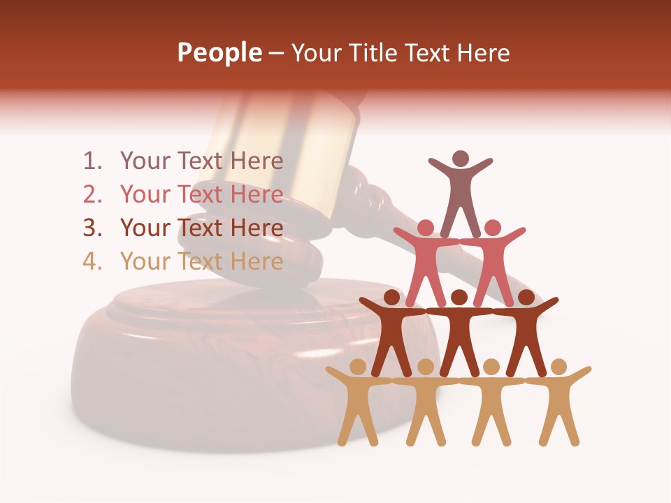 Authority Sentence Render PowerPoint Template