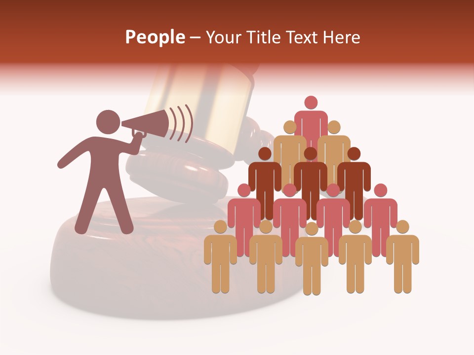 Authority Sentence Render PowerPoint Template