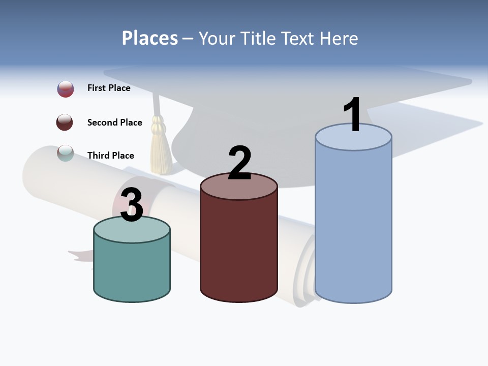 School Accredit Diploma PowerPoint Template