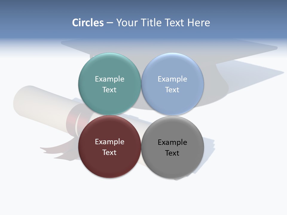 School Accredit Diploma PowerPoint Template