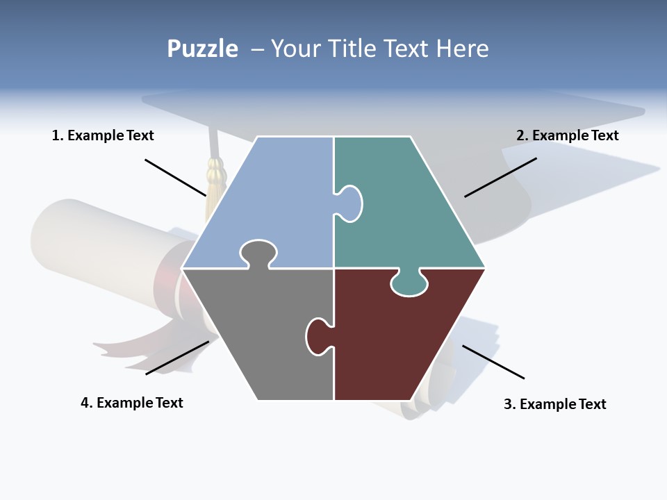 School Accredit Diploma PowerPoint Template