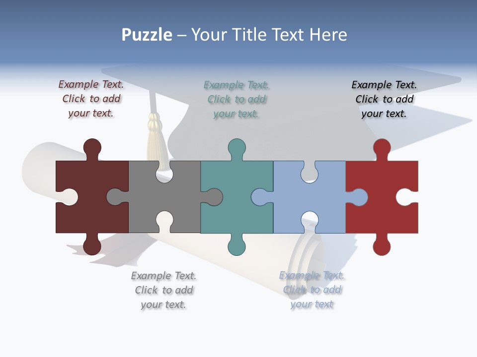 School Accredit Diploma PowerPoint Template