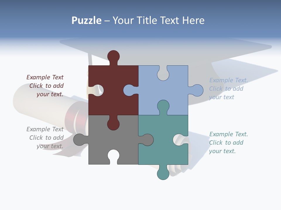 School Accredit Diploma PowerPoint Template