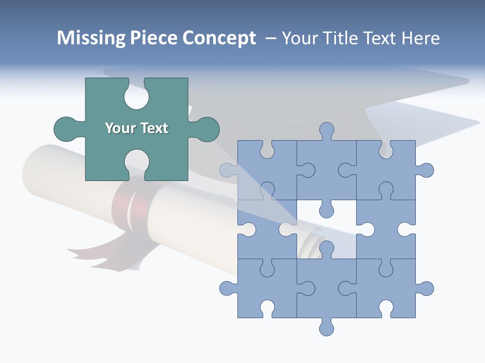 School Accredit Diploma PowerPoint Template