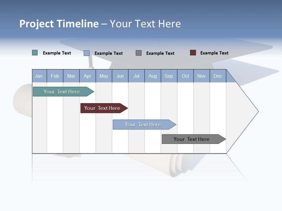 School Accredit Diploma PowerPoint Template