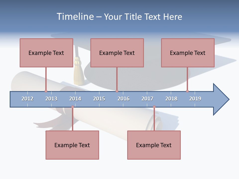 School Accredit Diploma PowerPoint Template