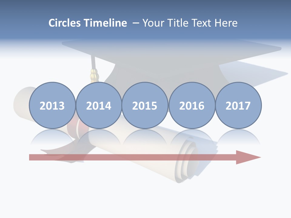 School Accredit Diploma PowerPoint Template