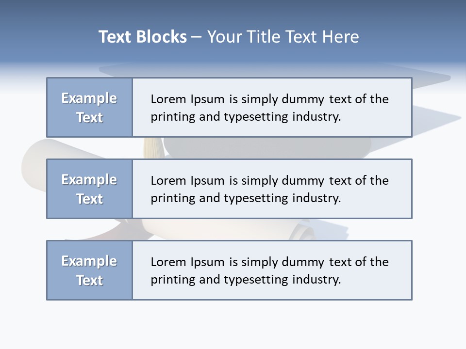 School Accredit Diploma PowerPoint Template