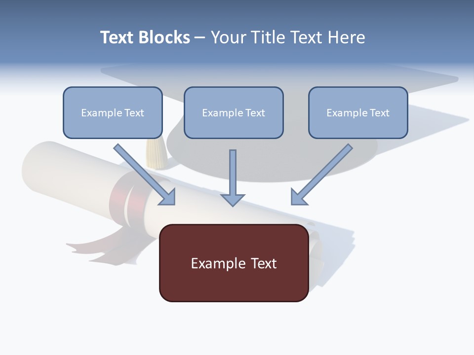 School Accredit Diploma PowerPoint Template