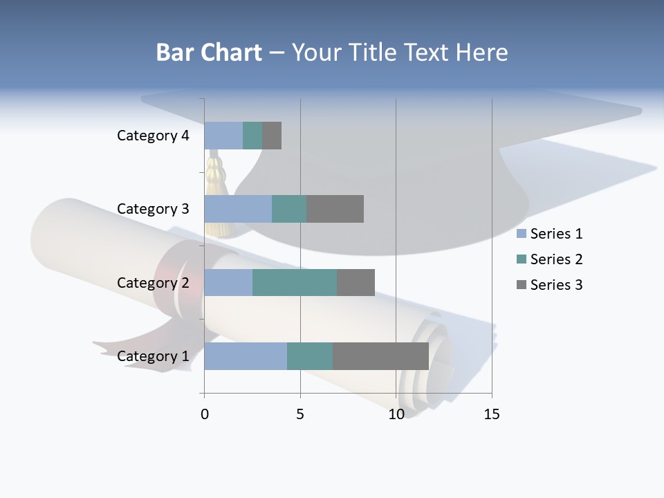 School Accredit Diploma PowerPoint Template