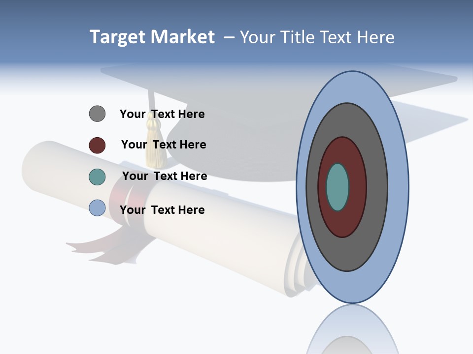 School Accredit Diploma PowerPoint Template