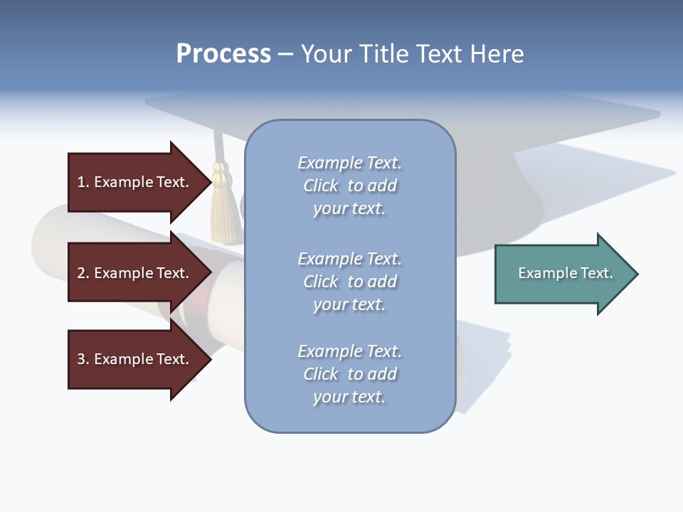School Accredit Diploma PowerPoint Template
