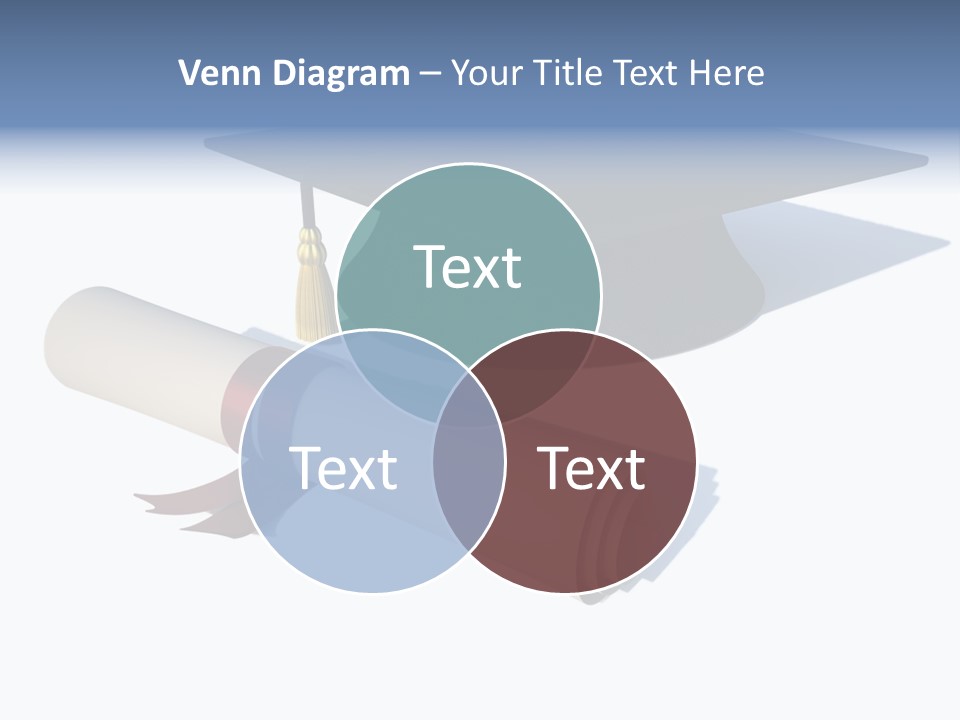 School Accredit Diploma PowerPoint Template