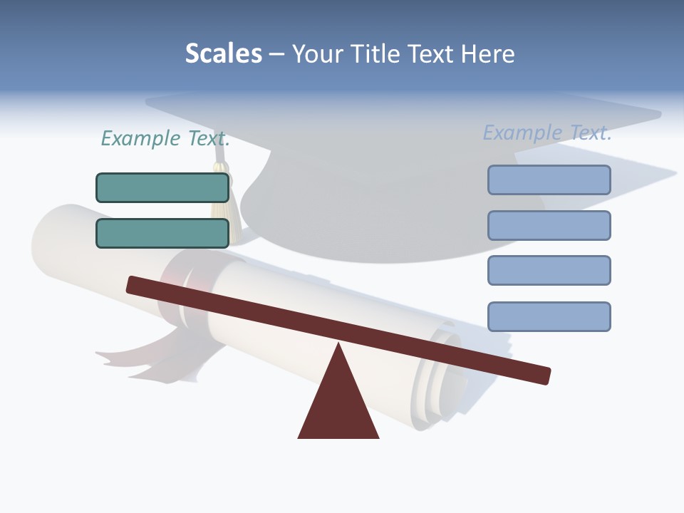 School Accredit Diploma PowerPoint Template