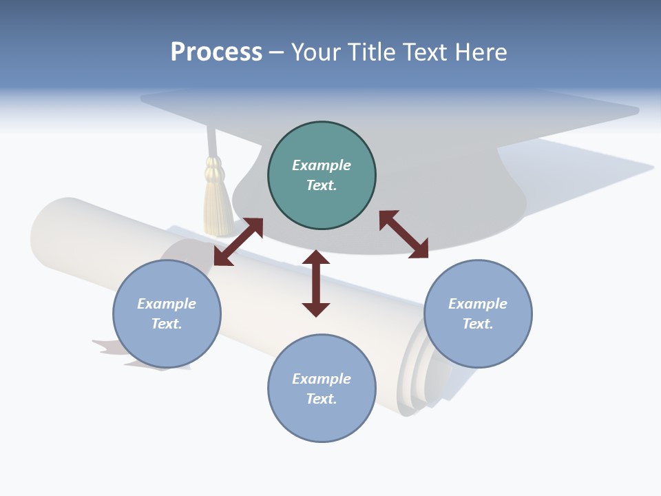 School Accredit Diploma PowerPoint Template