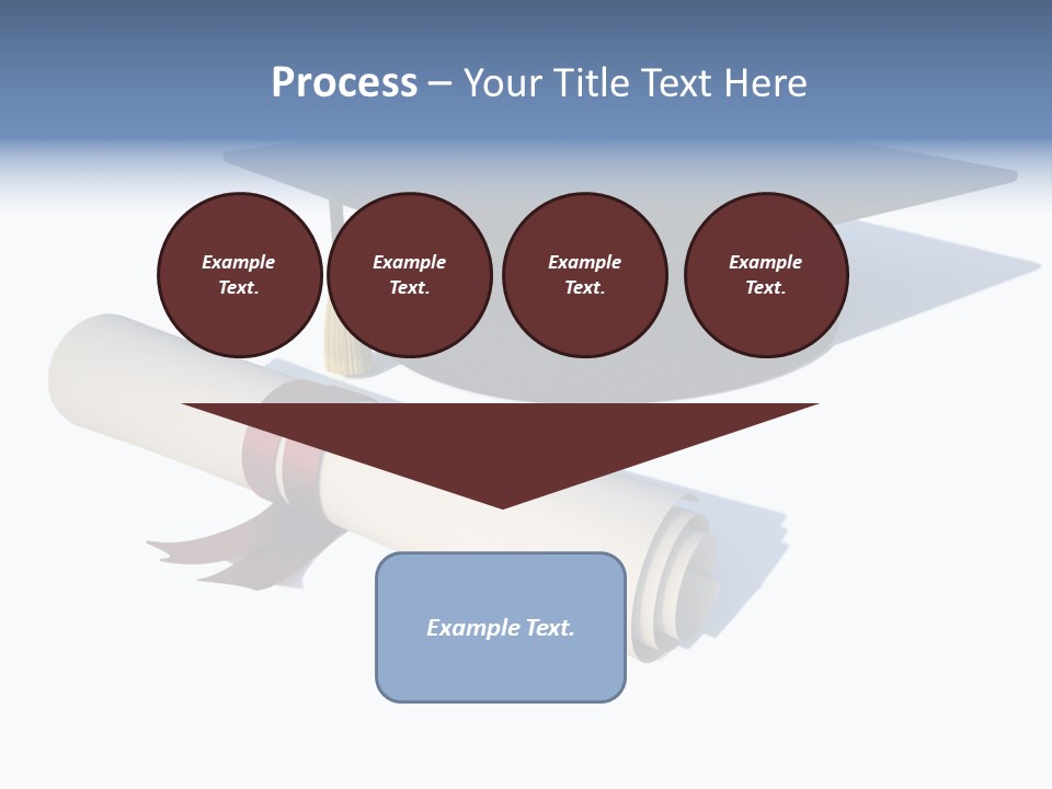 School Accredit Diploma PowerPoint Template