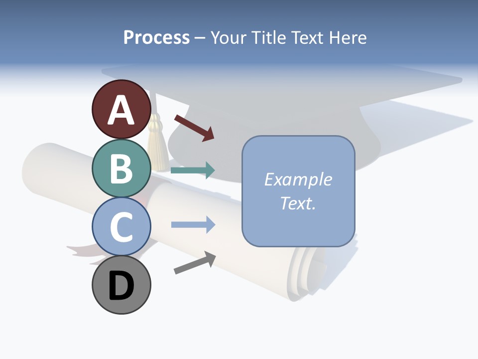 School Accredit Diploma PowerPoint Template