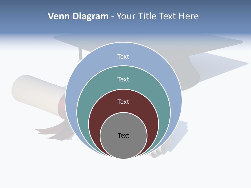 School Accredit Diploma PowerPoint Template