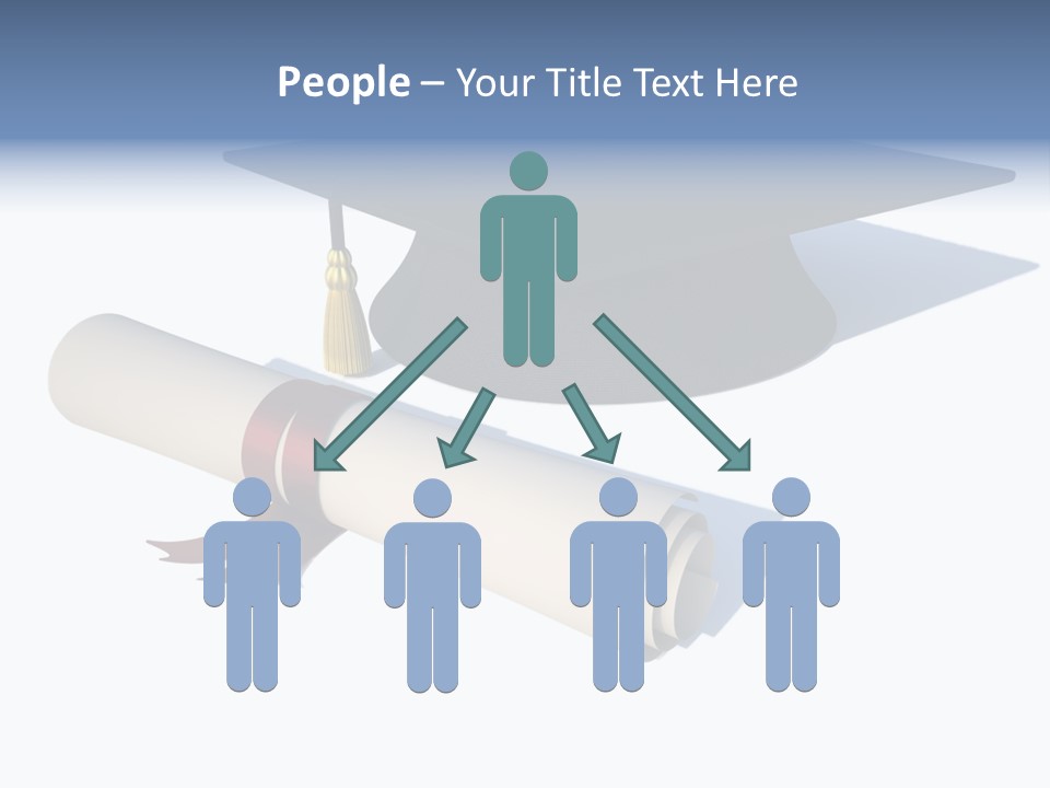 School Accredit Diploma PowerPoint Template