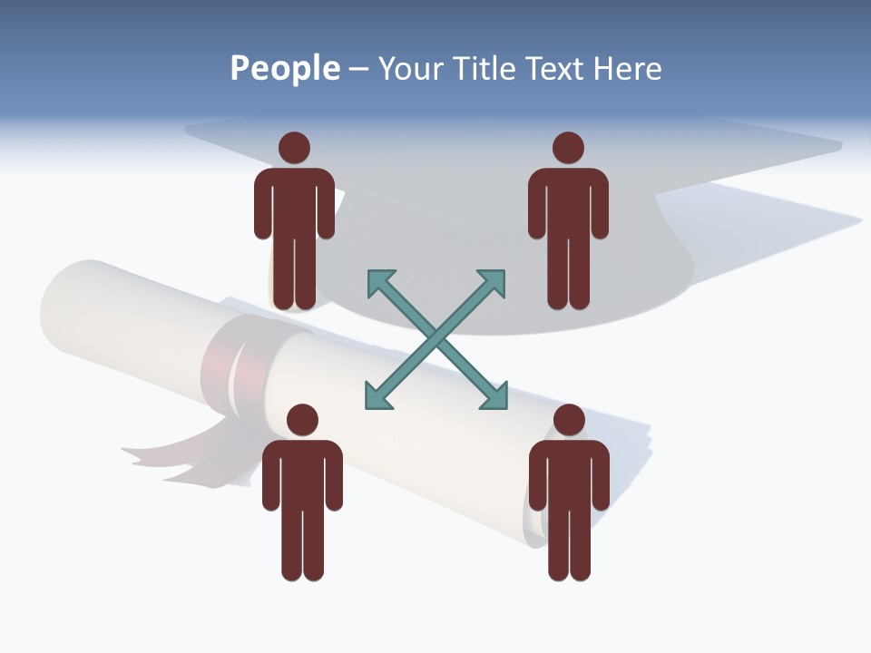 School Accredit Diploma PowerPoint Template