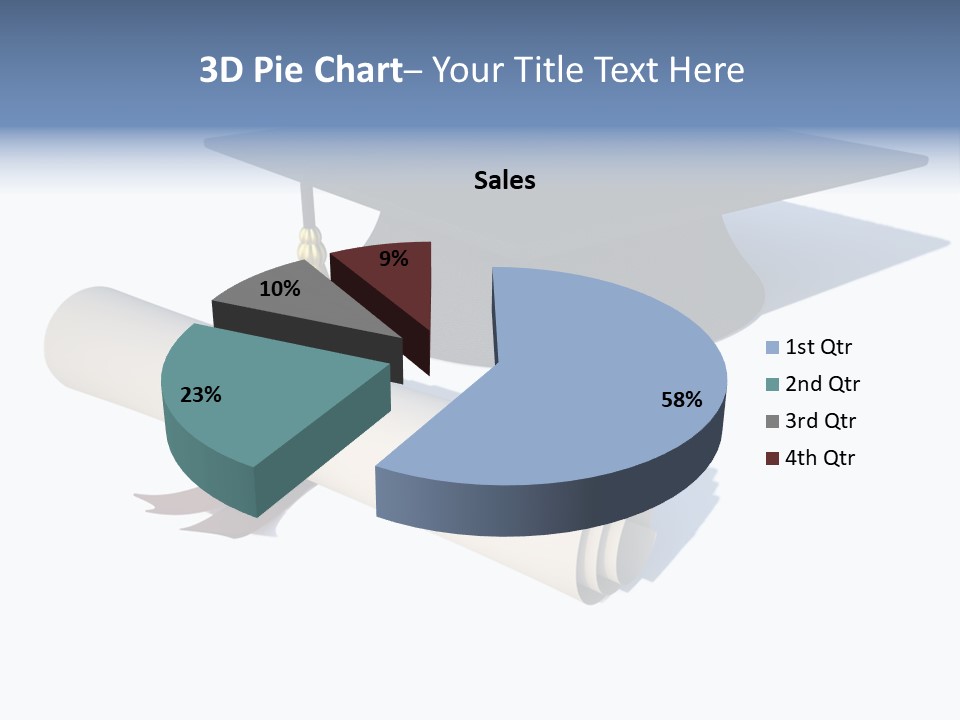 School Accredit Diploma PowerPoint Template