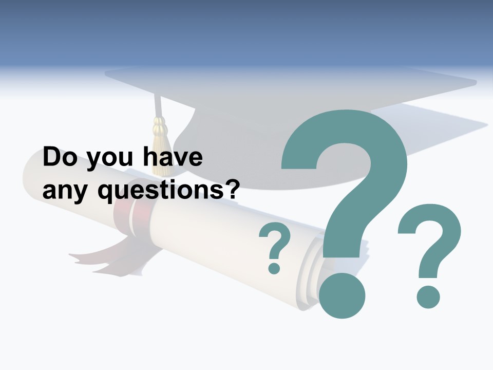 School Accredit Diploma PowerPoint Template