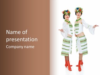 Lady Woman Girl PowerPoint Template