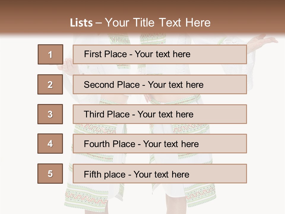 Lady Woman Girl PowerPoint Template