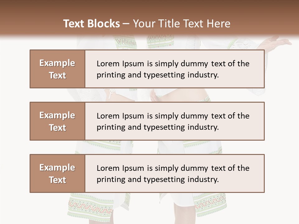 Lady Woman Girl PowerPoint Template