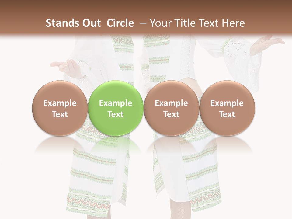 Lady Woman Girl PowerPoint Template