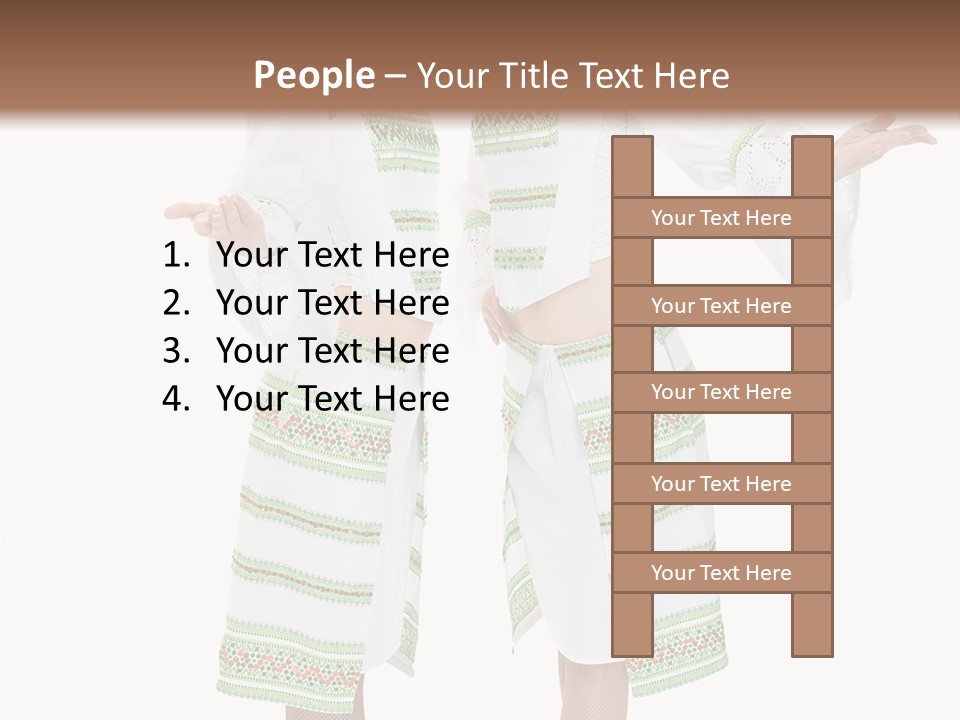 Lady Woman Girl PowerPoint Template