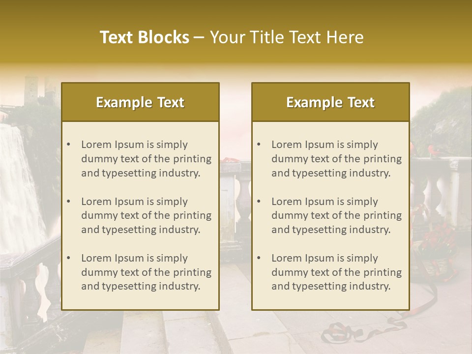 Waterfall Step Basketball PowerPoint Template
