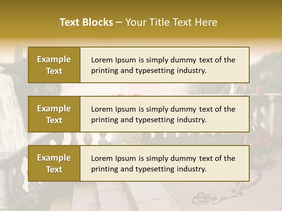 Waterfall Step Basketball PowerPoint Template