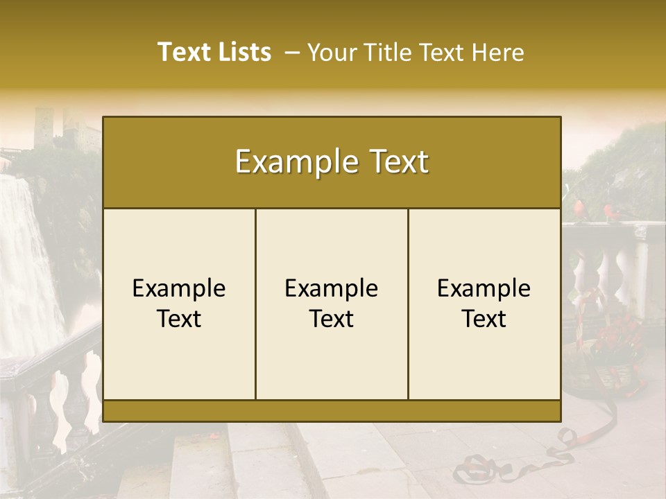 Waterfall Step Basketball PowerPoint Template