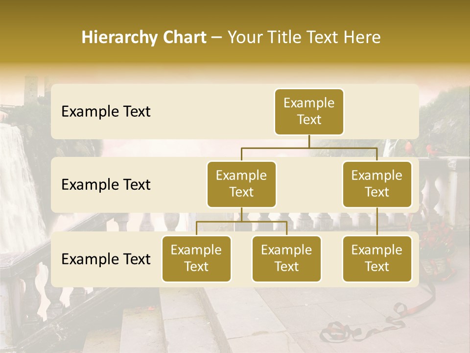 Waterfall Step Basketball PowerPoint Template