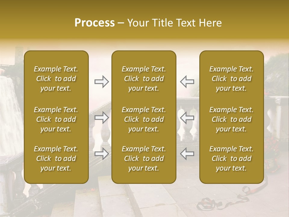 Waterfall Step Basketball PowerPoint Template