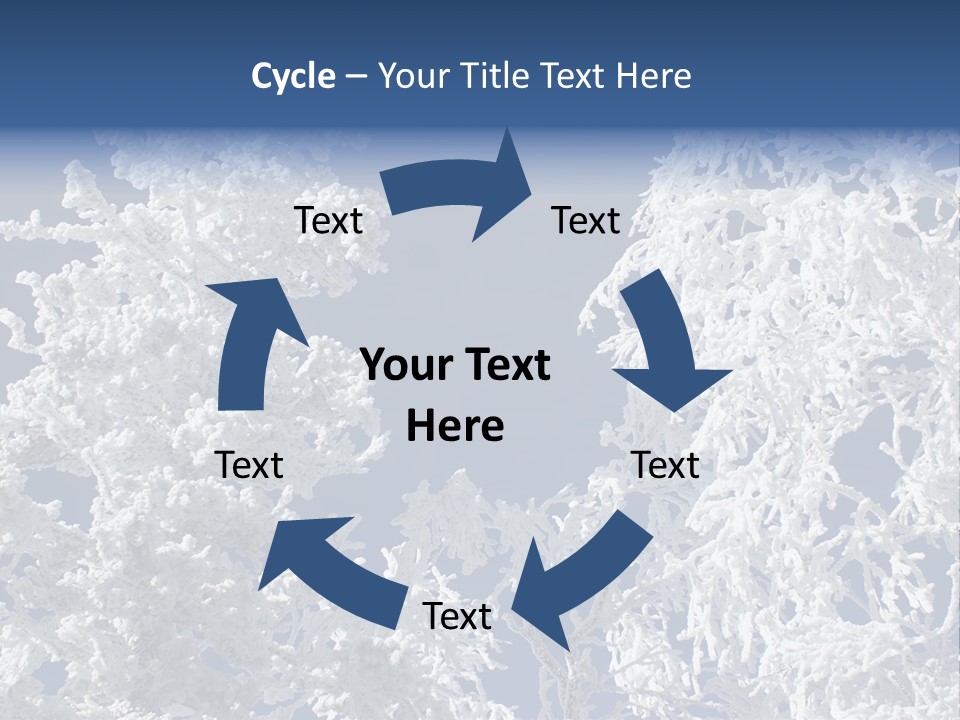 Colour Branch Nature PowerPoint Template