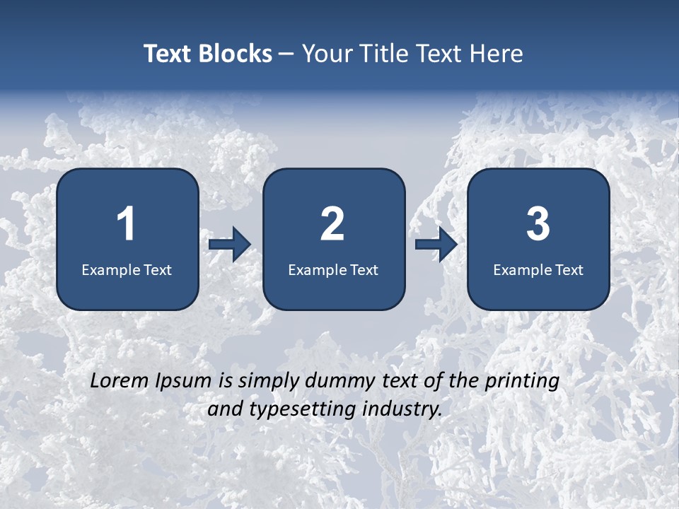 Colour Branch Nature PowerPoint Template
