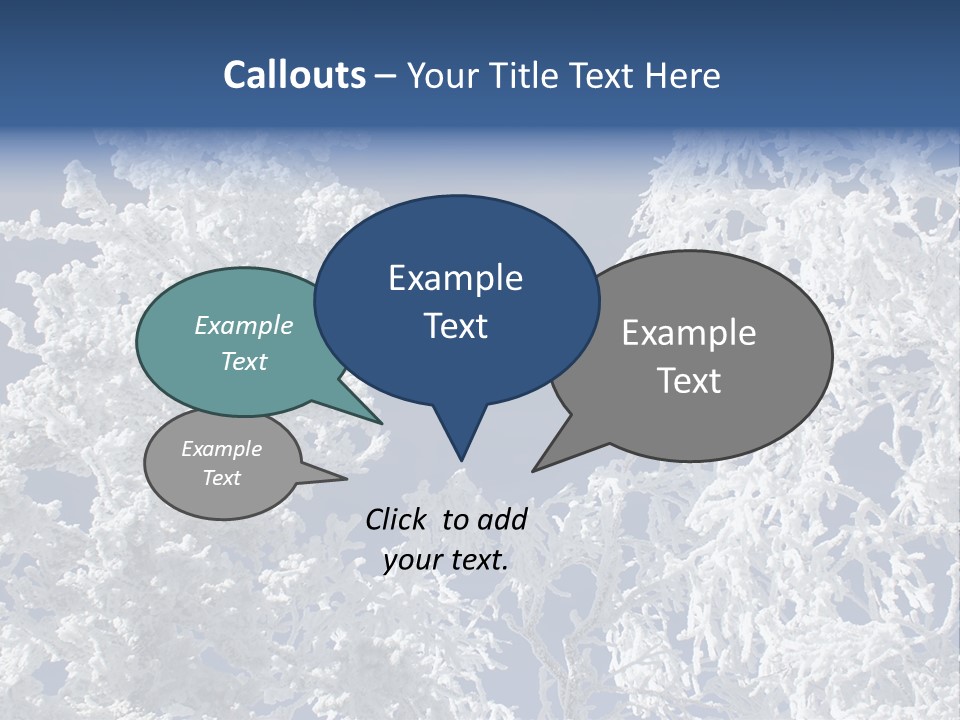 Colour Branch Nature PowerPoint Template