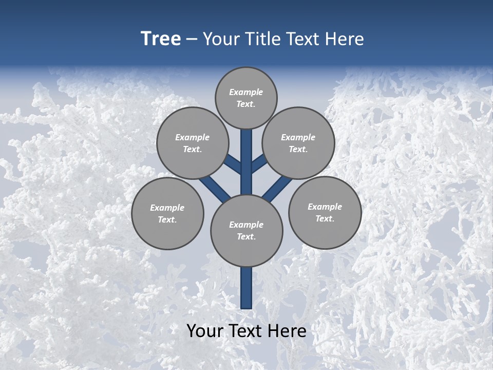 Colour Branch Nature PowerPoint Template