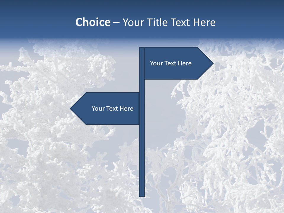 Colour Branch Nature PowerPoint Template