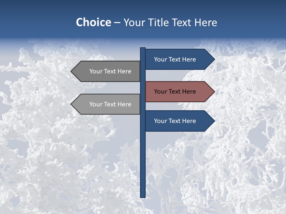 Colour Branch Nature PowerPoint Template