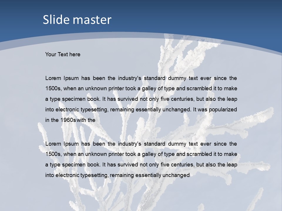 Sunny White Cool PowerPoint Template