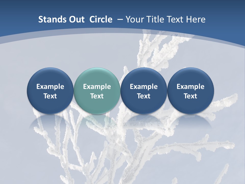 Sunny White Cool PowerPoint Template