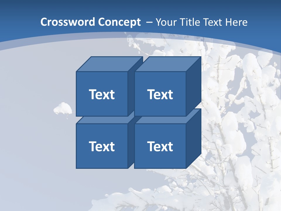 Ice Snow Lone PowerPoint Template