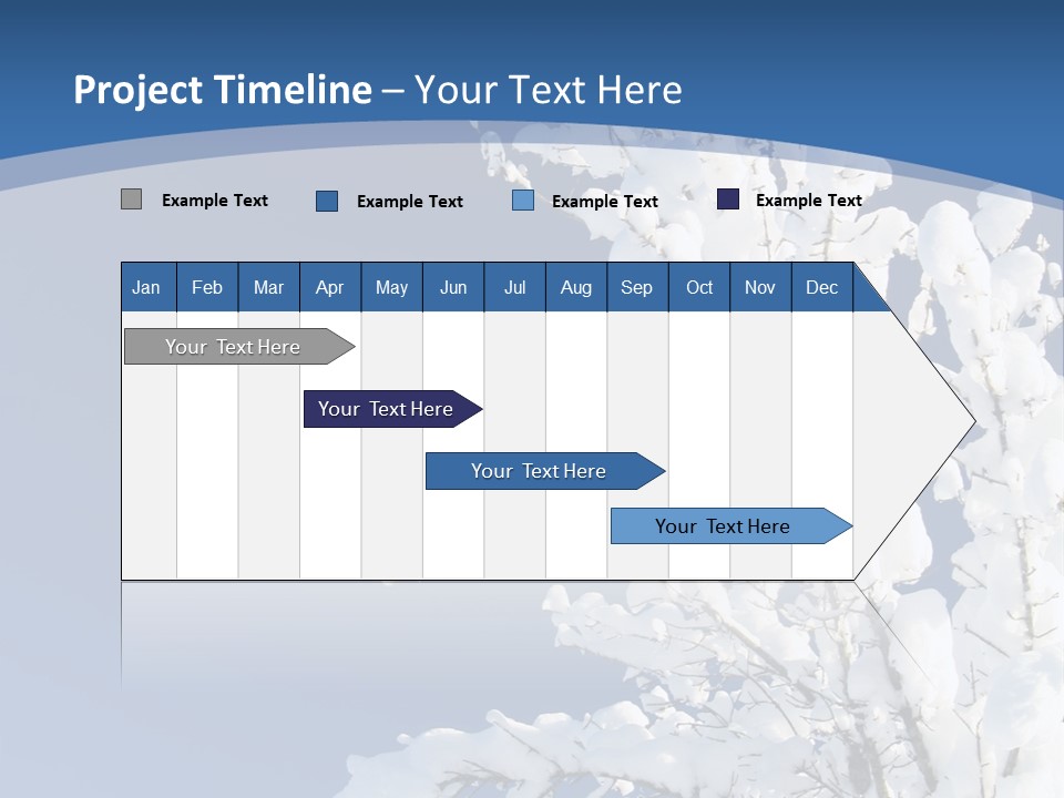 Ice Snow Lone PowerPoint Template