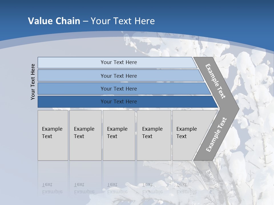 Ice Snow Lone PowerPoint Template
