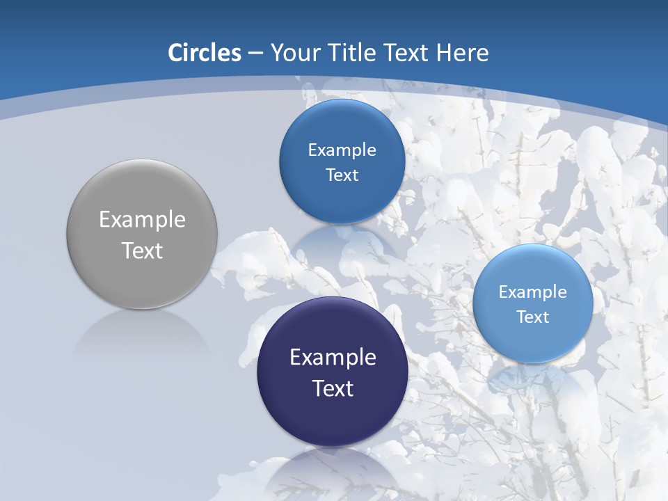 Ice Snow Lone PowerPoint Template